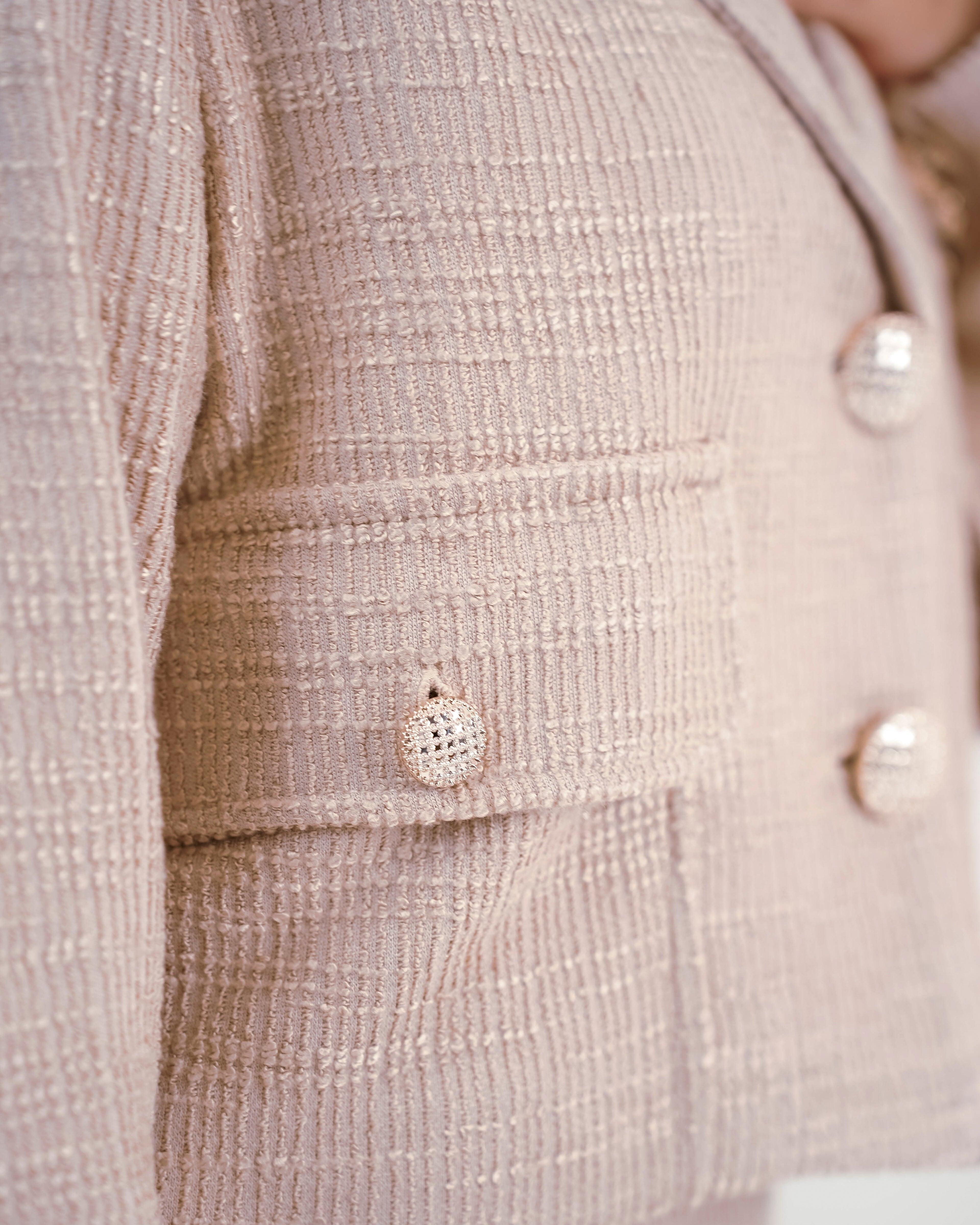 Dama suit with mini skirt