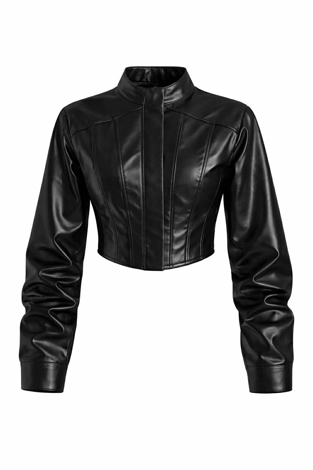 CORSET Leather Jacket