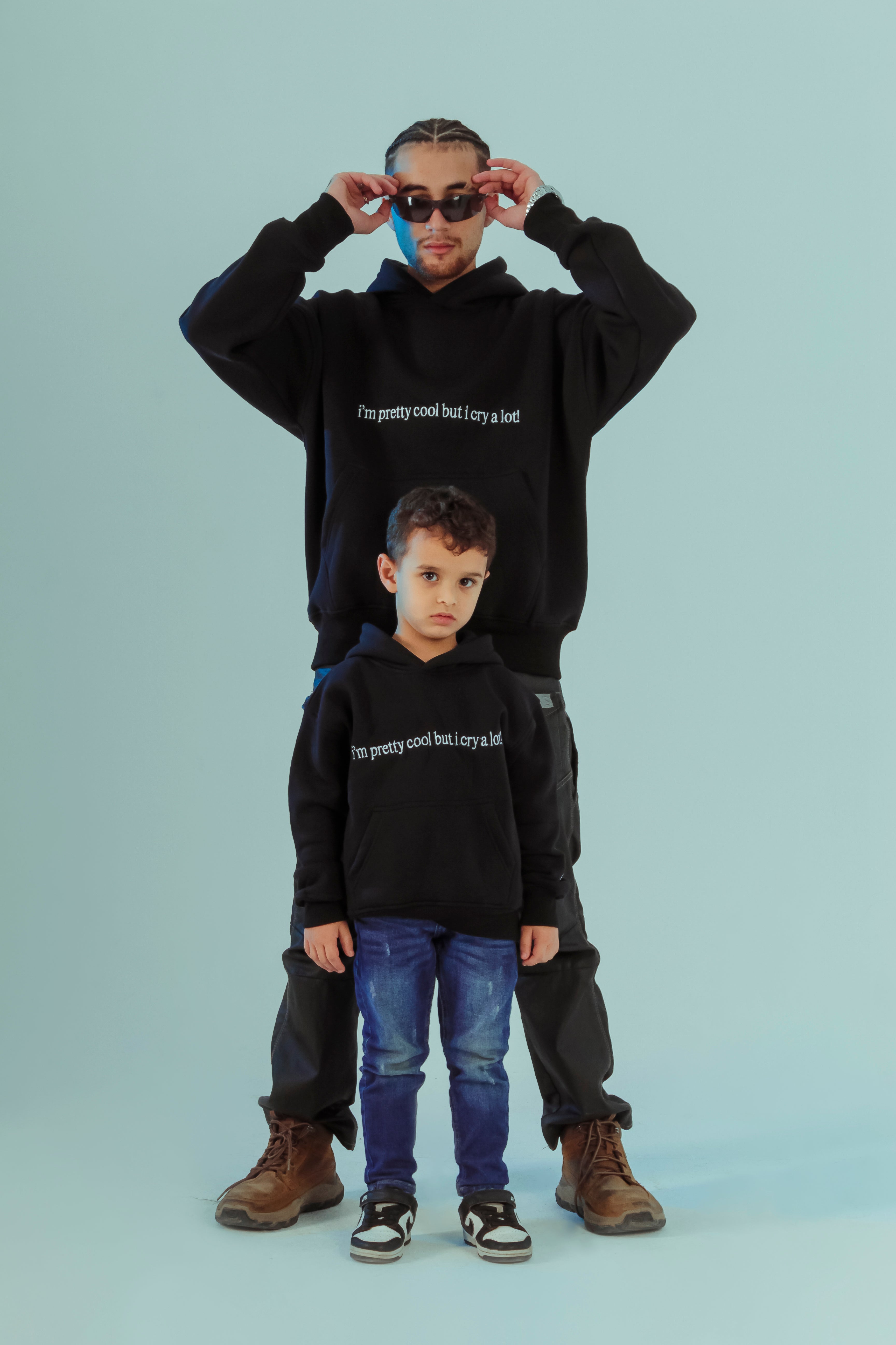 ADULT AND KIDS UNISEX HOODIE 100% COTTON